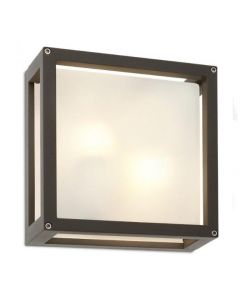 plafoniera da esterno brick vetro