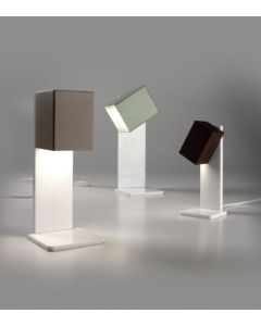 lampada led da tavolo cubik