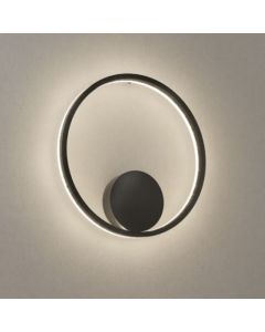 lampada led nera orbit indiretta