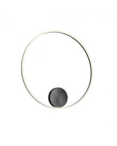 plafoniera led orbit nera