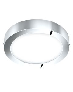 plafoniera led cromo