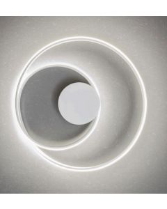 lampada led da parete soffitto bianca