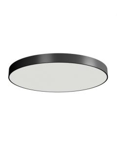 plafoniera led nera pill 4000k