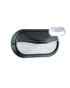 plafoniera da esterno bianca