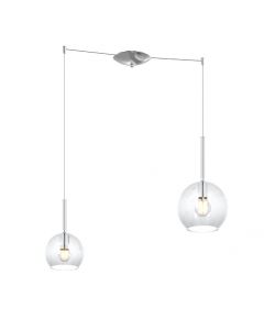 sfere in vetro trasparente