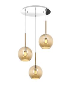 Sospensione Future ambra 3L TPTM