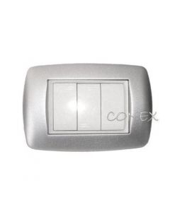 Marlanvil placca Millenium 6P silver