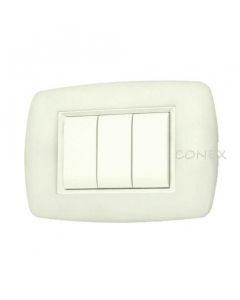 Marlanvil placca Millenium 4P avorio