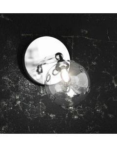 faretto da parete sfera