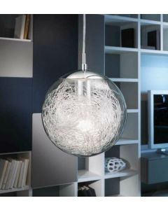 lampada sospensione sfera 