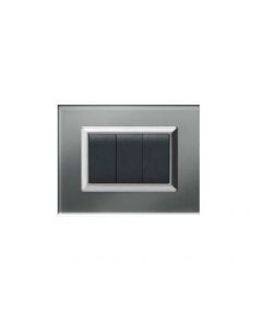 Marlanvil Qube placca vetro 3P grigio