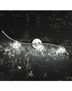 barra faretti da parete sfera