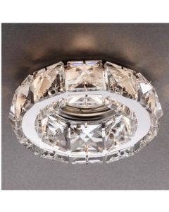 faretto da incasso cristallo