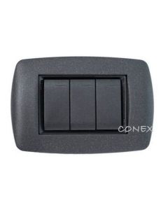 Marlanvil placca Millenium 6P nero flash