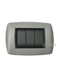 Marlanvil placca Millenium 4P grigia