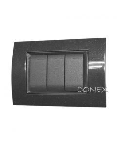 Marlanvil placca Classic 6P nero flash