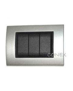 Marlanvil placca Classic 4P alluminio