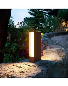 paletto led da esterno twin ip65