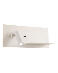 applique led brook bianco