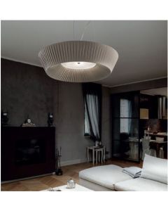sillux cannes lampadario bianco o tortora
