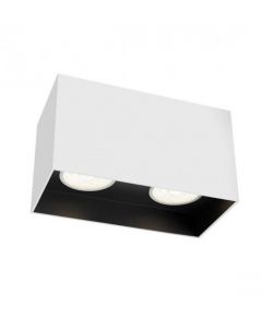 plafoniera gu10 bianco corinth