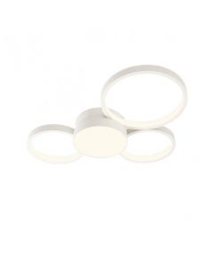 plafoniera led cronos bianca