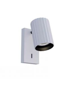 redo group faretto da parete delphi bianco