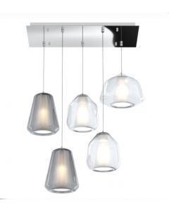 Sospensione Double Skin 5L rettangolare TF