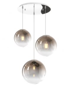 eclipse big lampada vetro bronzo