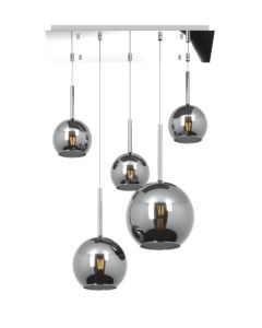 top light future rettangolare cromo