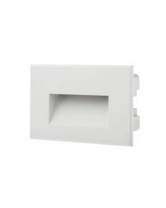 faretto segnapasso bianco