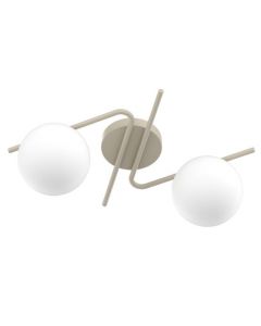 top light boomerang plafoniera sabbia