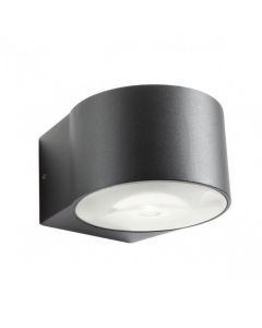 applique led antracite ip65
