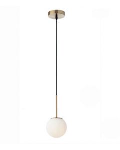 sospensione sfera bianca niva