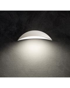 applique led da esterno bianco palma