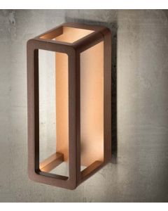 applique led ruggine shell