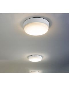 plafoniera tonda ip65 bianca