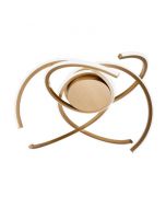 redo group alien plafoniera led bronzo