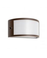 applique led da esterno asti marrone