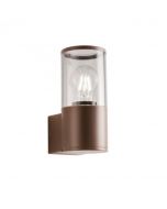 applique da esterno fred marrone