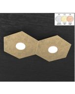 top light plafoniera hexagon