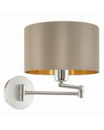 lampada da parete tortora