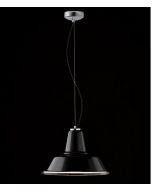 lampada sospensione lampare vetro nero
