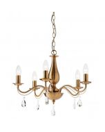 lampadario classico ottone