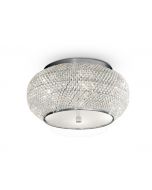 plafoniera cristalli pasha