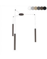 top light lampada round tube