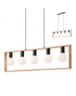 lampada sospensione timber legno