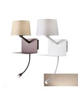 applique paralume con presa usb