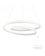 redo group lampada led sospensione bianca