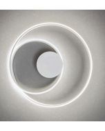 lampada led da parete soffitto bianca